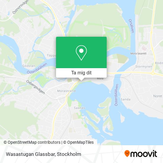 Wasastugan Glassbar karta