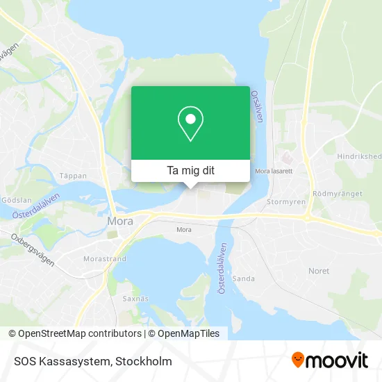 SOS Kassasystem karta
