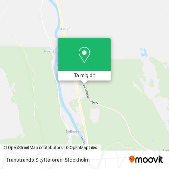 Transtrands Skyttefören karta
