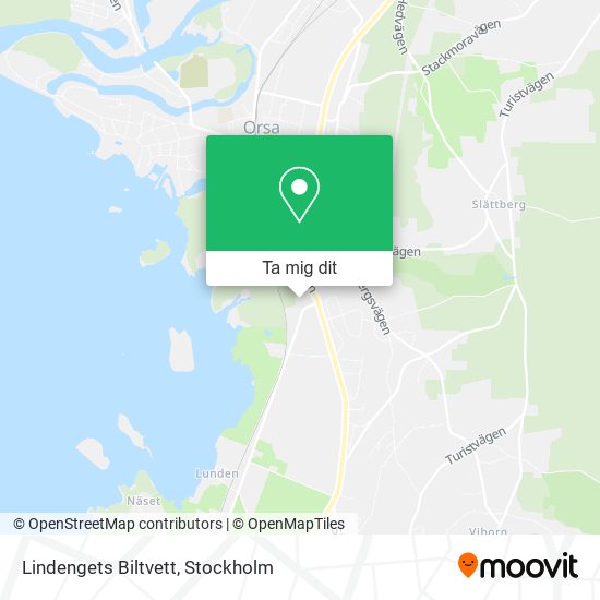 Lindengets Biltvett karta
