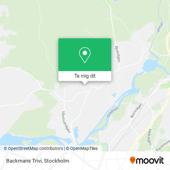 Backmans Trivi karta