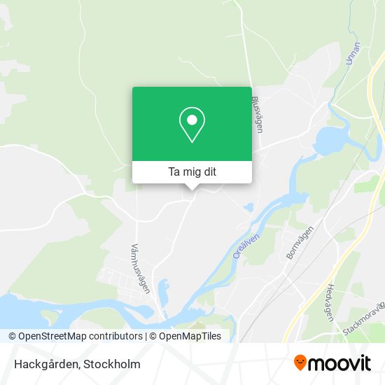 Hackgården karta