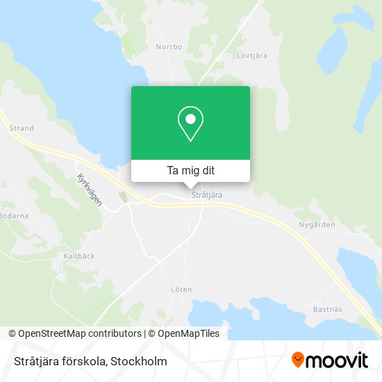 Stråtjära förskola karta