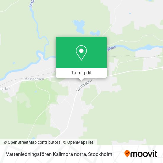 Vattenledningsfören Kallmora norra karta