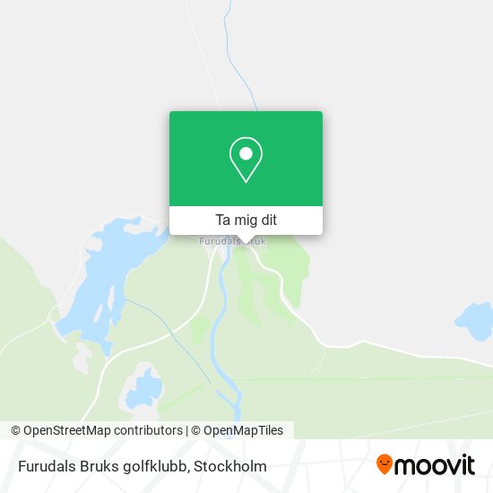 Furudals Bruks golfklubb karta