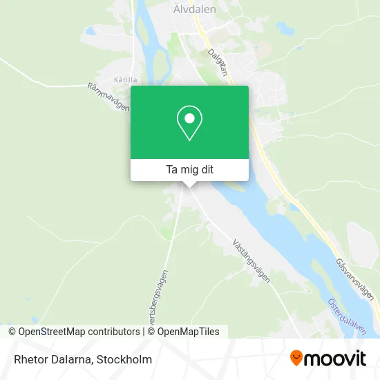 Rhetor Dalarna karta