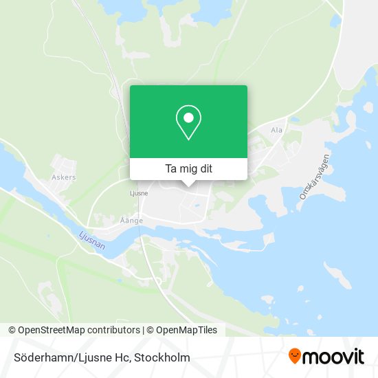 Söderhamn/Ljusne Hc karta