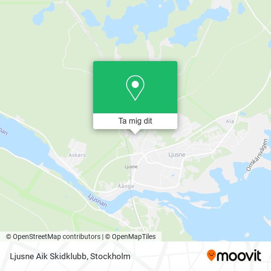 Ljusne Aik Skidklubb karta