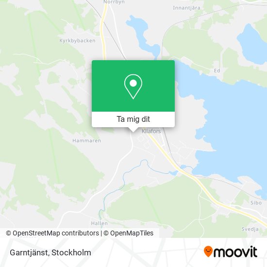 Garntjänst karta