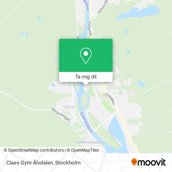Class Gym Älvdalen karta