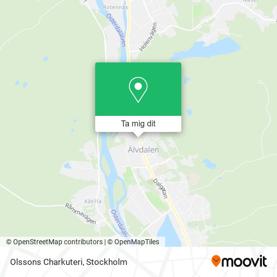 Olssons Charkuteri karta