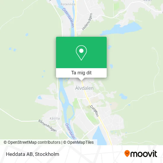 Heddata AB karta