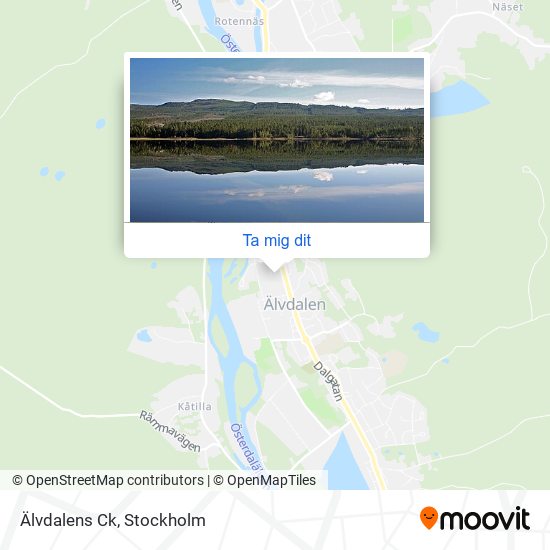 Älvdalens Ck karta