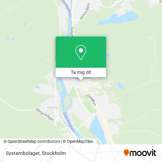 Systembolaget karta