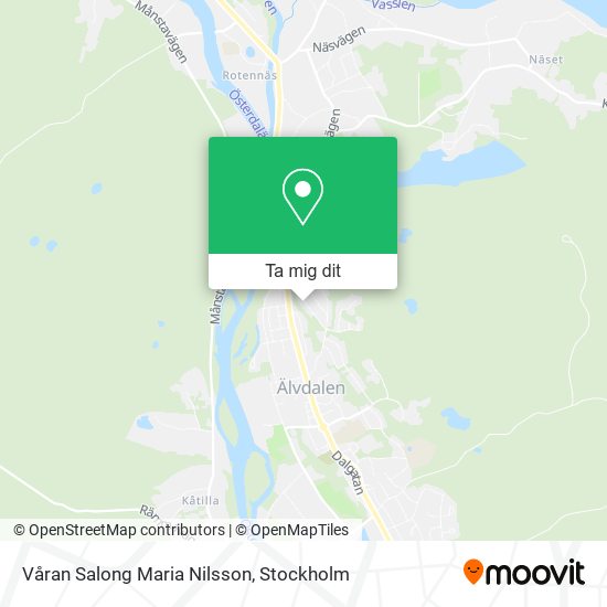 Våran Salong Maria Nilsson karta