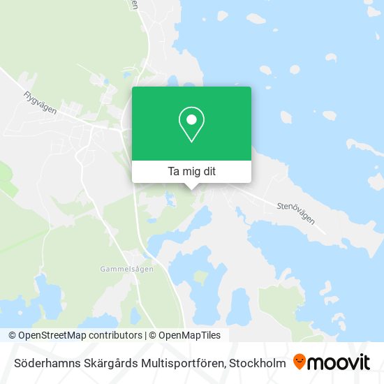 Söderhamns Skärgårds Multisportfören karta