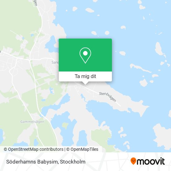 Söderhamns Babysim karta