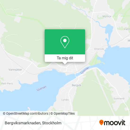Bergviksmarknaden karta