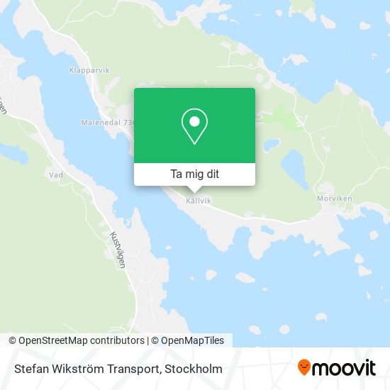 Stefan Wikström Transport karta