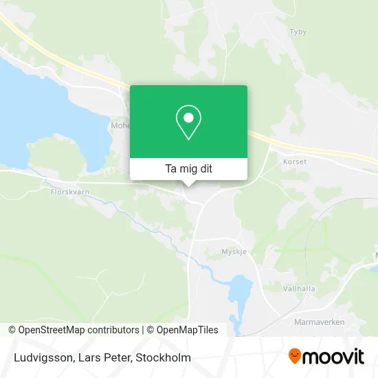 Ludvigsson, Lars Peter karta