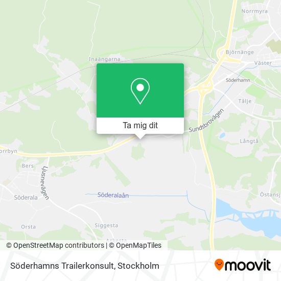 Söderhamns Trailerkonsult karta