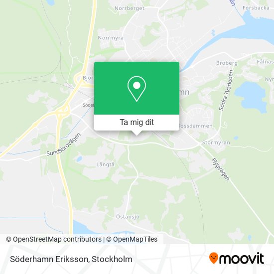 Söderhamn Eriksson karta