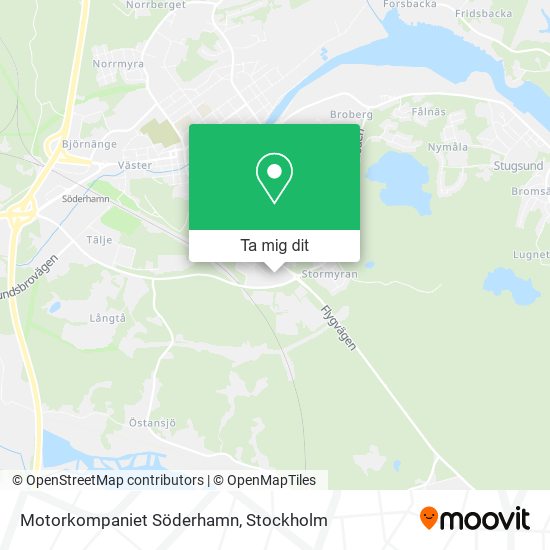 Motorkompaniet Söderhamn karta