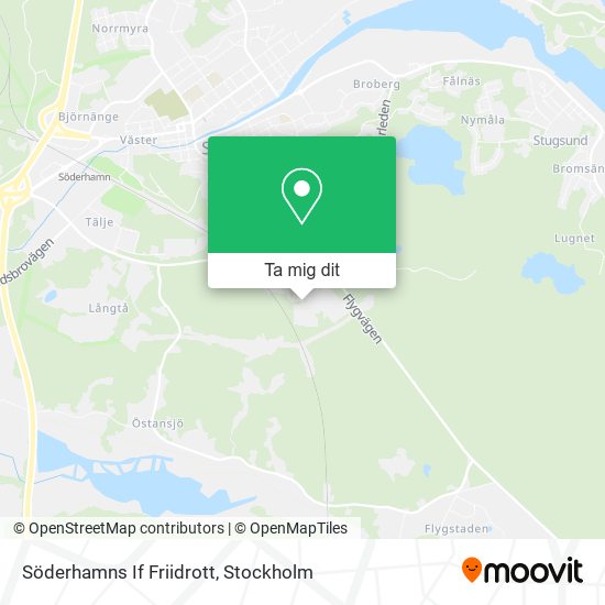 Söderhamns If Friidrott karta