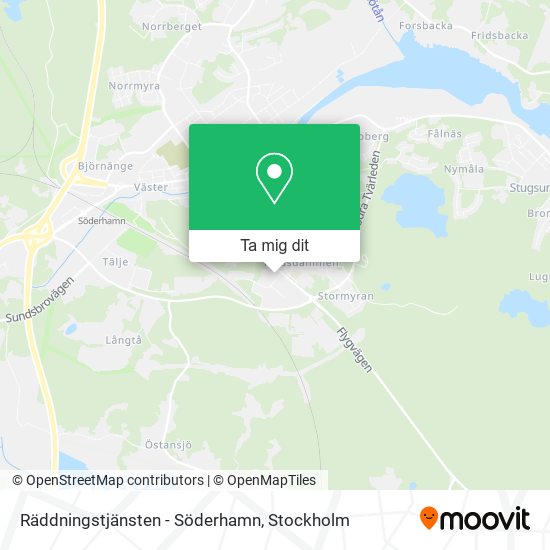 Räddningstjänsten - Söderhamn karta