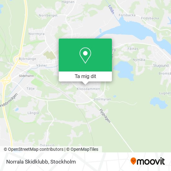 Norrala Skidklubb karta