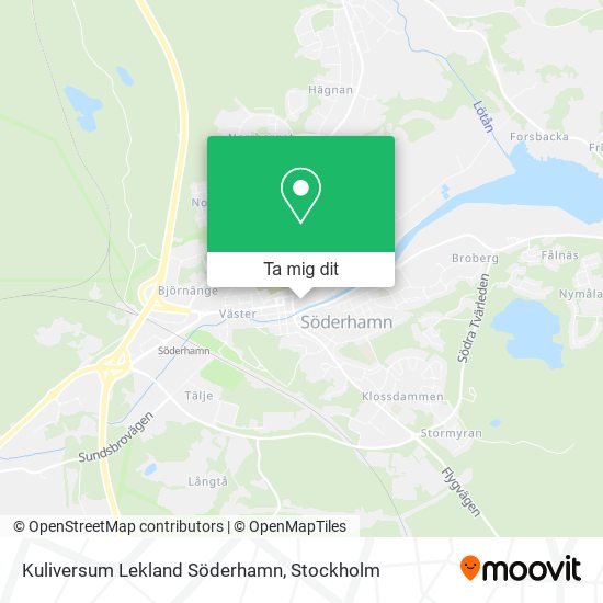 Kuliversum Lekland Söderhamn karta