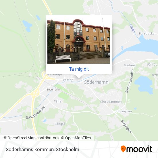 Söderhamns kommun karta