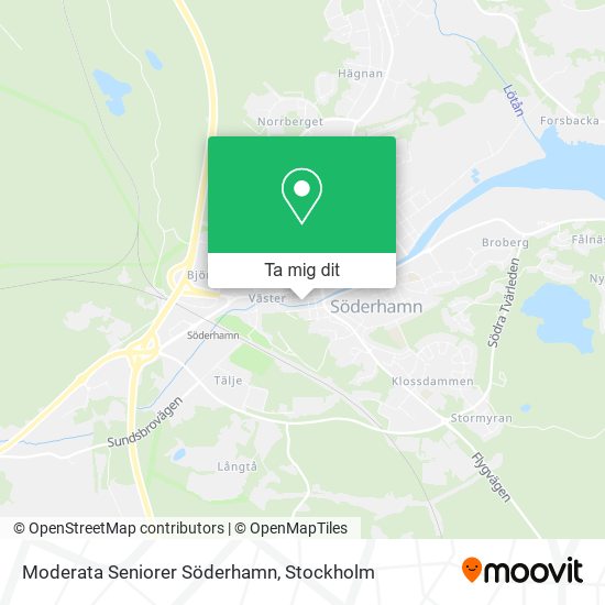 Moderata Seniorer Söderhamn karta