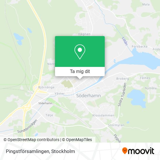 Pingstförsamlingen karta