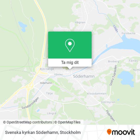 Svenska kyrkan Söderhamn karta