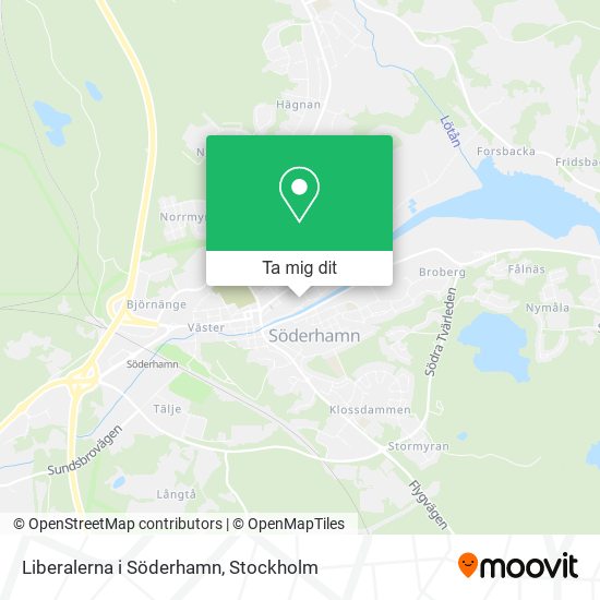 Liberalerna i Söderhamn karta
