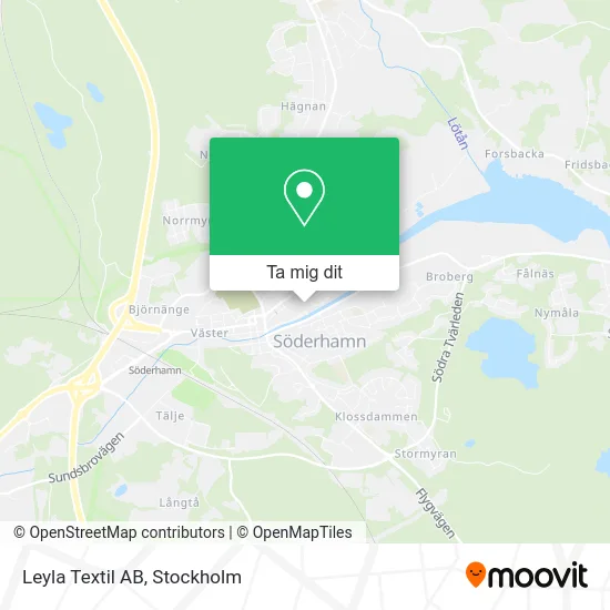 Leyla Textil AB karta