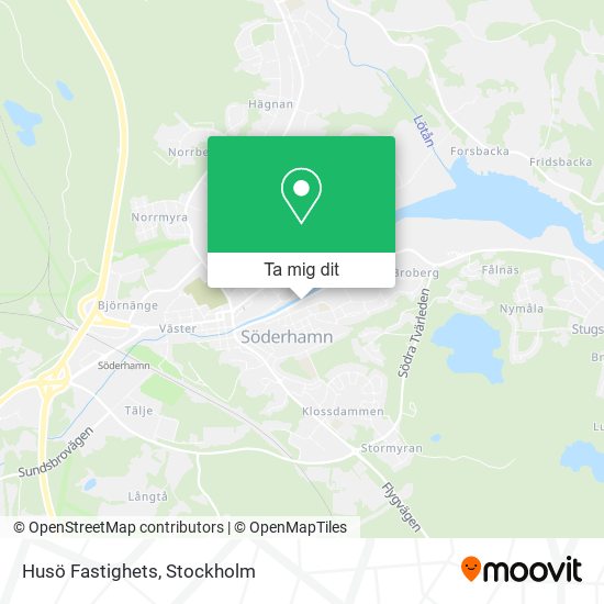 Husö Fastighets karta