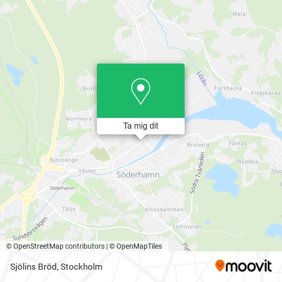 Sjölins Bröd karta