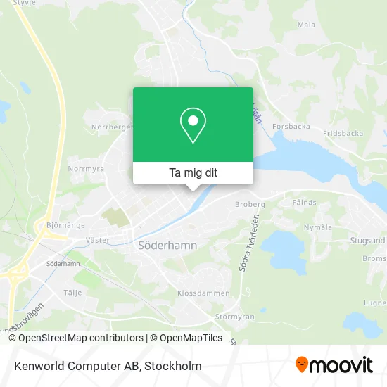 Kenworld Computer AB karta