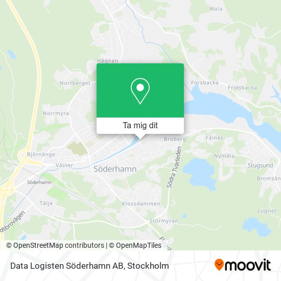 Data Logisten Söderhamn AB karta