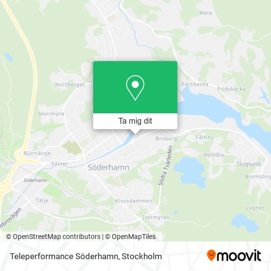 Teleperformance Söderhamn karta