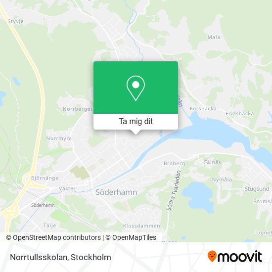 Norrtullsskolan karta