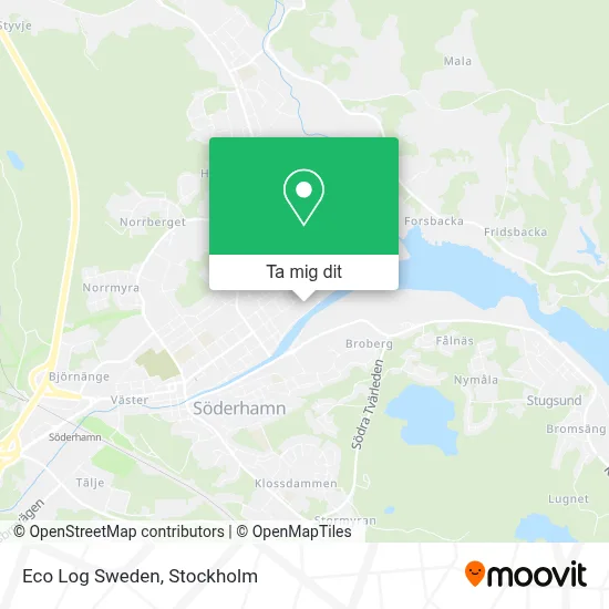 Eco Log Sweden karta