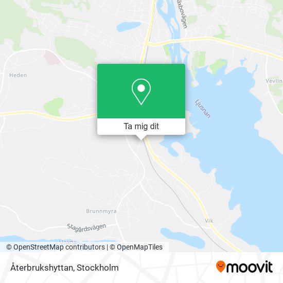 Återbrukshyttan karta