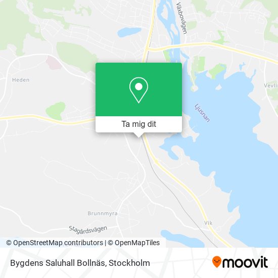 Bygdens Saluhall Bollnäs karta