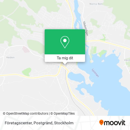 Företagscenter, Postgränd karta