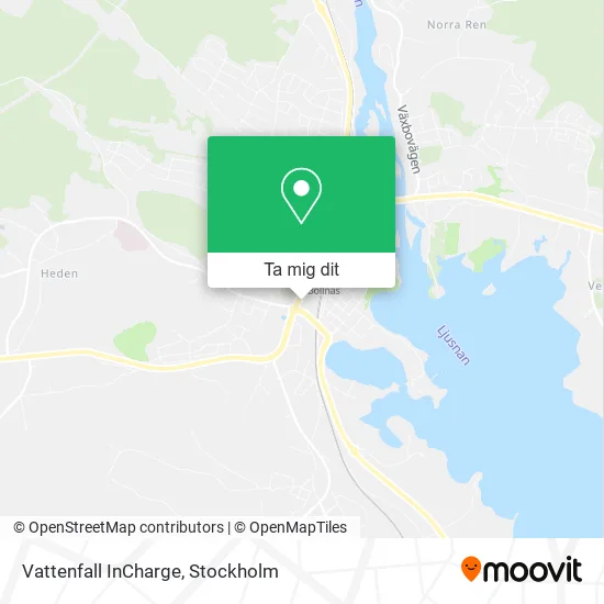 Vattenfall InCharge karta