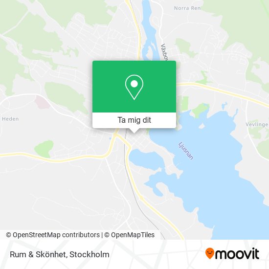 Rum & Skönhet karta