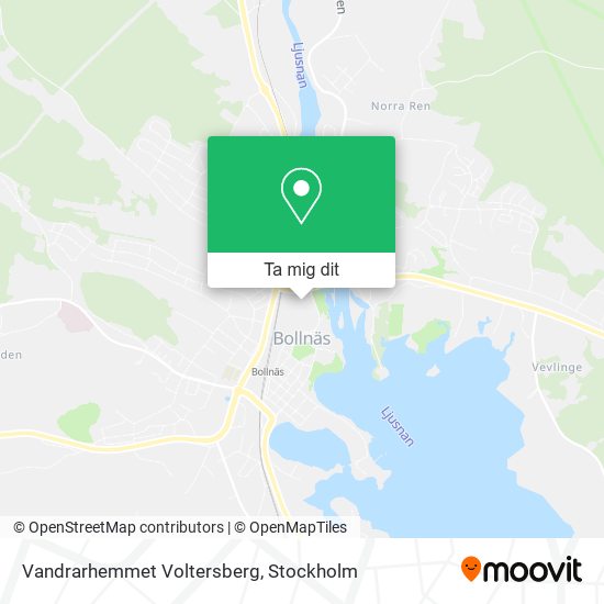 Vandrarhemmet Voltersberg karta